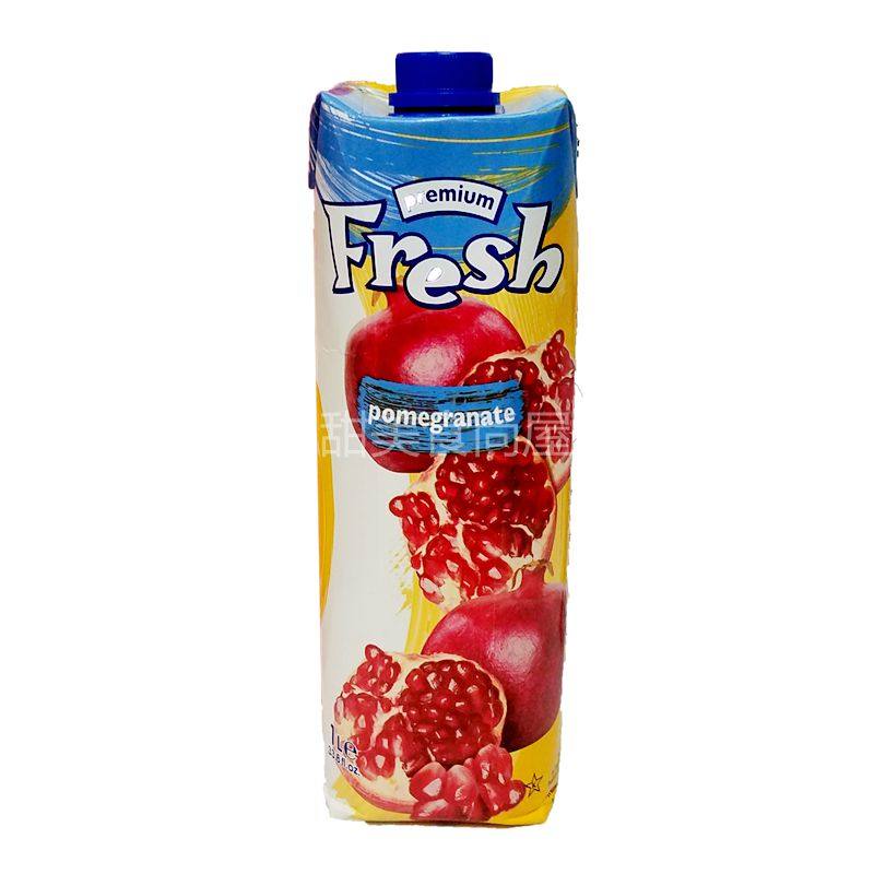 2 bottles of European original Bulgaria imported fruit juice beverage 1000ml