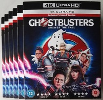 Spot genuine Ghostbusters Ghostbusters Ghostbusters Dare Death Team 3 Ultra Dare Death Squads 4K UHD disc Chinese characters UK paper sleeve