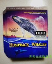 Spot genuine Blu-ray IMAX: Humpback Whales head whale 4K UHD disc documentary paper sleeve us