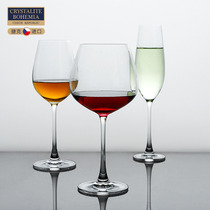 Czech BOHEMIA imported crystal European glass wine glasses Tall wine glasses decanter home set