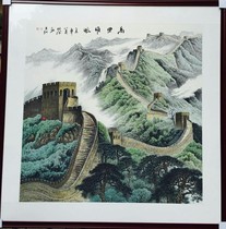 Making box and postage price difference country painting landscape painting Peony flower bird living room office decoration hanging painting