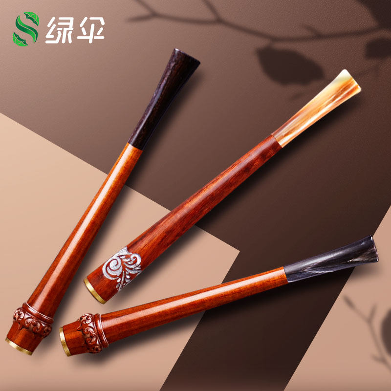Green Umbrella Smoke Lady Special Inside Core Cigarette Type Cigarette Filter Oil Filter Mouth