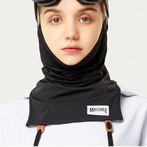 Breathable Ski Mask Men Women Neck Covers Bracelet V Face Slimming Scarf Quick Dry Fleece Warm Windproof Cycling Face Protector