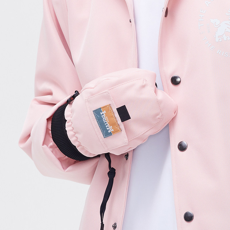 Ski Gloves Men Winter Waterproof Veneers Double Board Women Outdoor Warm Northeast Anti-Cold Play Snow Abrasion Resistant Cotton Hands Stuffy