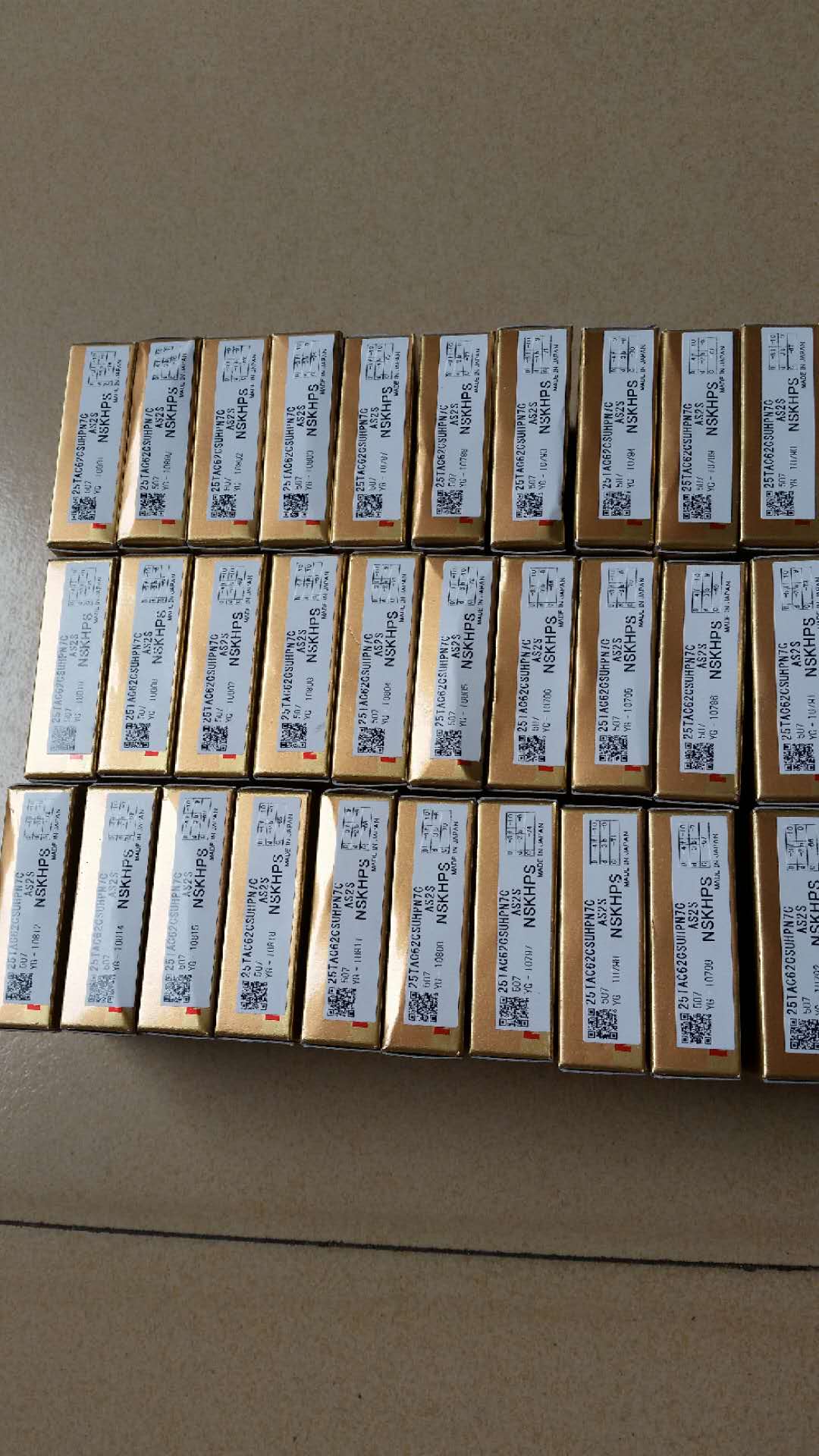 Japan NSK Ball screw 17TAC47B 17TAC47B 20TAC47B 25TAC62B 30TAC62B 30TAC62B