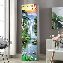 All-inclusive air-conditioning cover dust cover square cabinet air-conditioning cover cabinet type vertical 3p fabric simple modern brand Universal