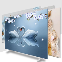 65-inch TV cover new fabric TV cover 70-inch 55-inch TV dust cover cloth hanging TV cover