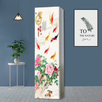 Square cabinet air conditioning cover dust cover Gree Midea living room fabric vertical air conditioning cover square simple air conditioning cover cover