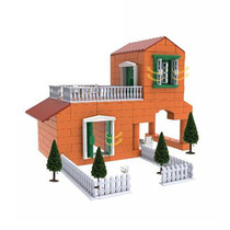 Cobo puzzle handmade creative DIY toys Dream Builders 376 pieces to take house clay toys