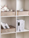 Imitation Rattan Desktop Storage Basket, Household Toy and Miscellaneous Storage Box, Plastic Kitchen Storage Basket, Snack and Bath Basket