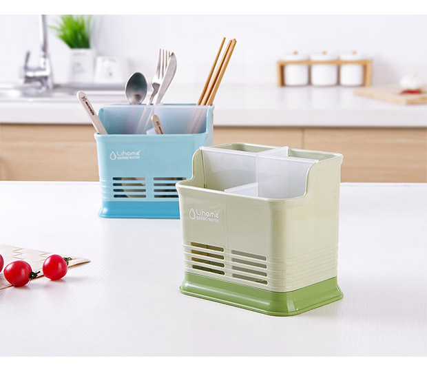 Kẹo màu lưới đũa đũa đũa sáng tạo đũa nhà bếp đũa đũa nhà bếp cống lưu trữ đũa giữ dĩa nhựa
