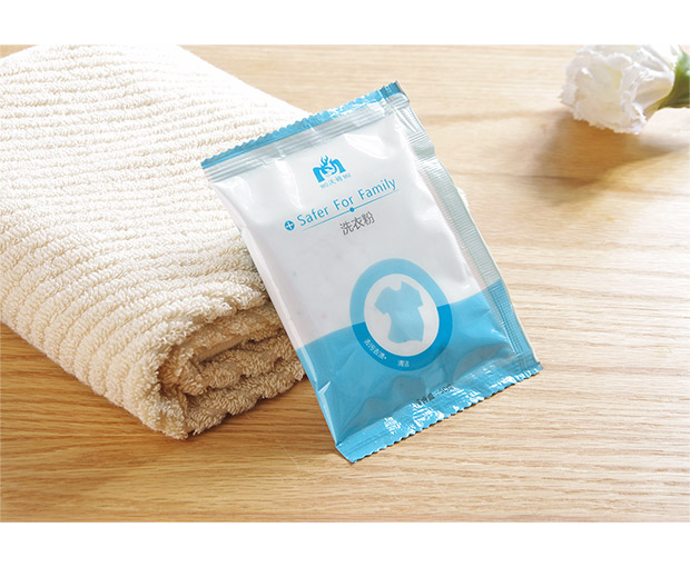 Du lịch xách tay bột giặt dùng một lần Khách sạn khách sạn túi nhỏ bao bì chất tẩy rửa Chất tẩy rửa chăm sóc - Dịch vụ giặt ủi nước tẩy trắng quần áo giá