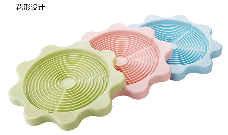 Sáng tạo đa mục đích cup xả pad ấm đun nước cách nhiệt pad chậu hoa hỗ trợ nồi mat không thấm nước quy mô rò rỉ-proof coaster bình inox đựng nước