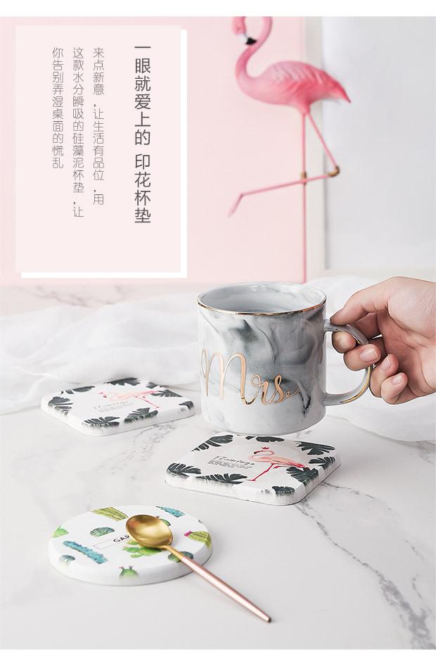 Máy tính để bàn diatom bùn coaster sáng tạo nhanh khô trà coaster cup mat cách nhiệt mat coaster bảng mat xà phòng mat bát mat bình giữ nhiệt inox
