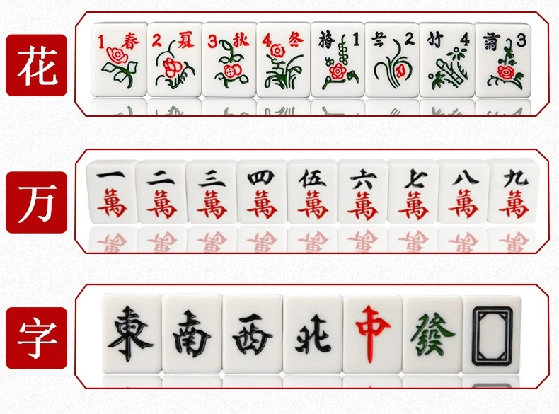 Thương hiệu hộ gia đình Shangke Eslite Mahjong còng tay lớn cỡ trung bình 38-40mm sáng tạo để gửi khăn trải bàn - Các lớp học Mạt chược / Cờ vua / giáo dục