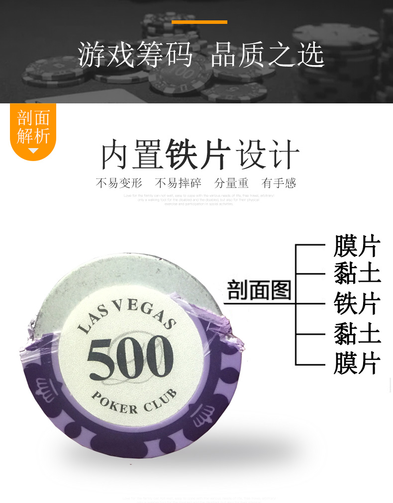 Chip Texas Holdem Poker Chips Phòng cờ vua Mahjong Khăn trải bàn Baccarat dành riêng - Các lớp học Mạt chược / Cờ vua / giáo dục bộ cờ vua bằng gỗ có nam châm