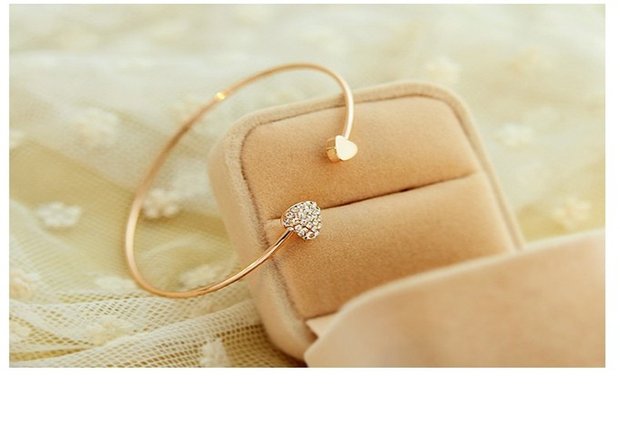 Phiên bản Hàn Quốc của trang sức ngọc trai vòng tay nữ vòng tay đôi vợ chồng vòng tay cô dâu trang sức hoang dã thạch anh tóc vàng