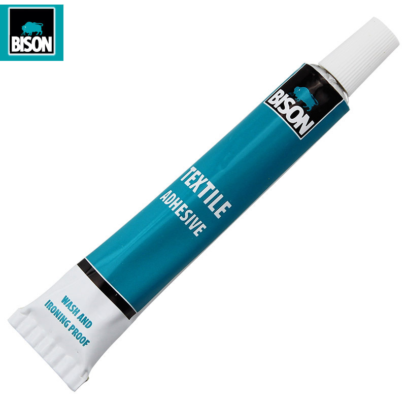 Dutch Original Bison Brand Patching Glue, Textile Glue for Repairing Knitted Clothes, Patching Fabric, Needle Hole and Hole Repair