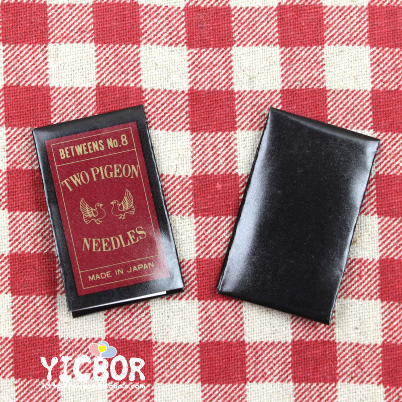 Japanese double dove plus hard hand sewing needle sew double-sided cashmere with hand needle fine short needle Gold tail needle 0 6MM thick