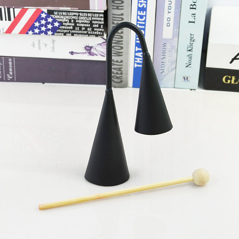 Metal horn barrel Orff percussion instrument Double loud cylinder Children's kindergarten Music teaching aids Double sound iron cylinder Bull Bell