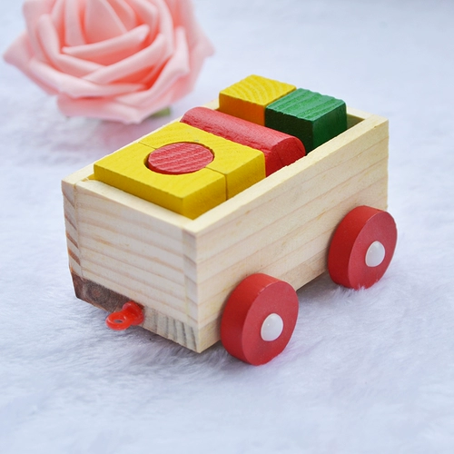 Игрушка для раннего возраста, поезд, игрушечная машина на шнурке со шнуром, 2 лет
