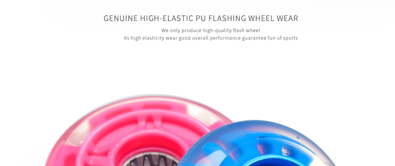 Trượt bánh xe trượt patin trượt patin trượt patin cao đàn hồi bánh xe PU 辘 - Trượt băng / Trượt / Thể thao mạo hiểm bánh trượt patin