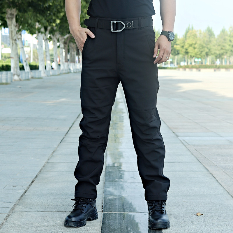Military flankers Shark skin soft shell assault pants Wear-resistant and anti-absorbent bullet force archon tactical pants Overalls men's pants
