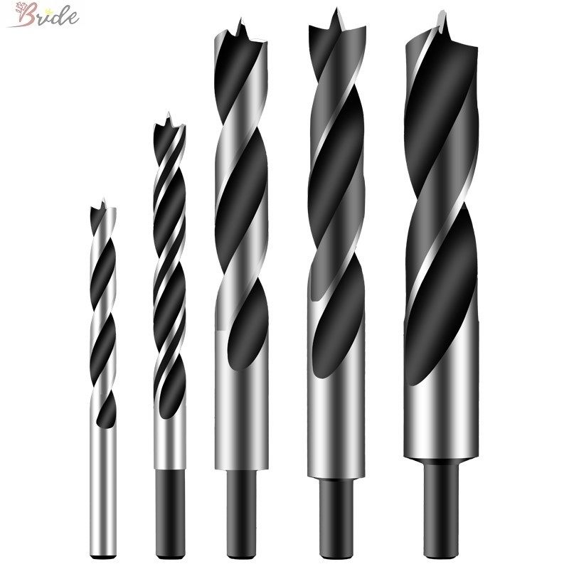 Thread 8 new mm three pointed triple pointed spiral drill 7mm5mm twist 9mm Wood reaming drill bit wood