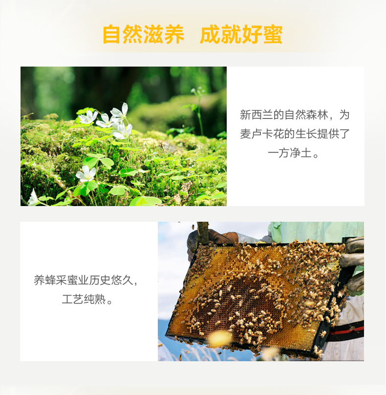 奥乐齐  新西兰进口 麦卢卡蜂蜜 350g 图4