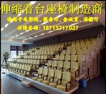 Customizable stadium Basketball hall Telescopic grandstand Theater Conference room Auditorium Folding ladder mobile seat
