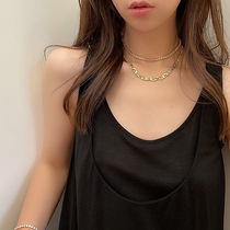 INNOSENSE New ins Wind chain necklace European and American retro Net red temperament advanced sense choker neck chain female