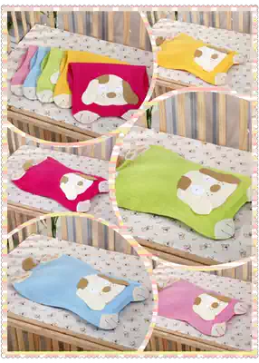 South Korea imported Murphy cotton sand wash cartoon cloth stickers children's pillowcase pillow multi-size optional dog