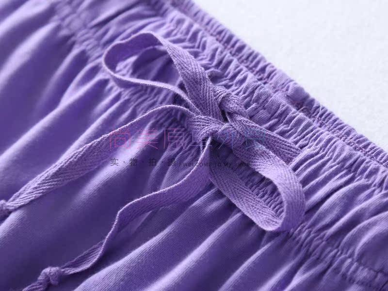 Quần pyjama nữ mùa xuân và mùa đông và quần cotton lỏng lẻo quần jogger nữ