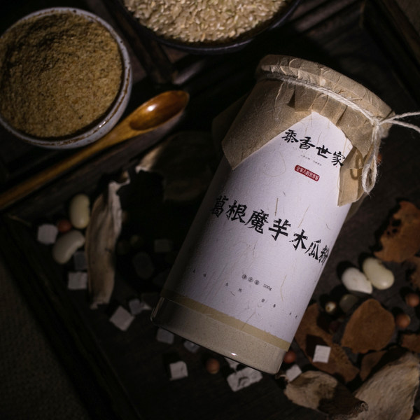 代餐减肥瘦身 黍香世家 葛根木瓜魔芋粉 500g 天猫优惠券折后￥18.8包邮（￥68.8-50）