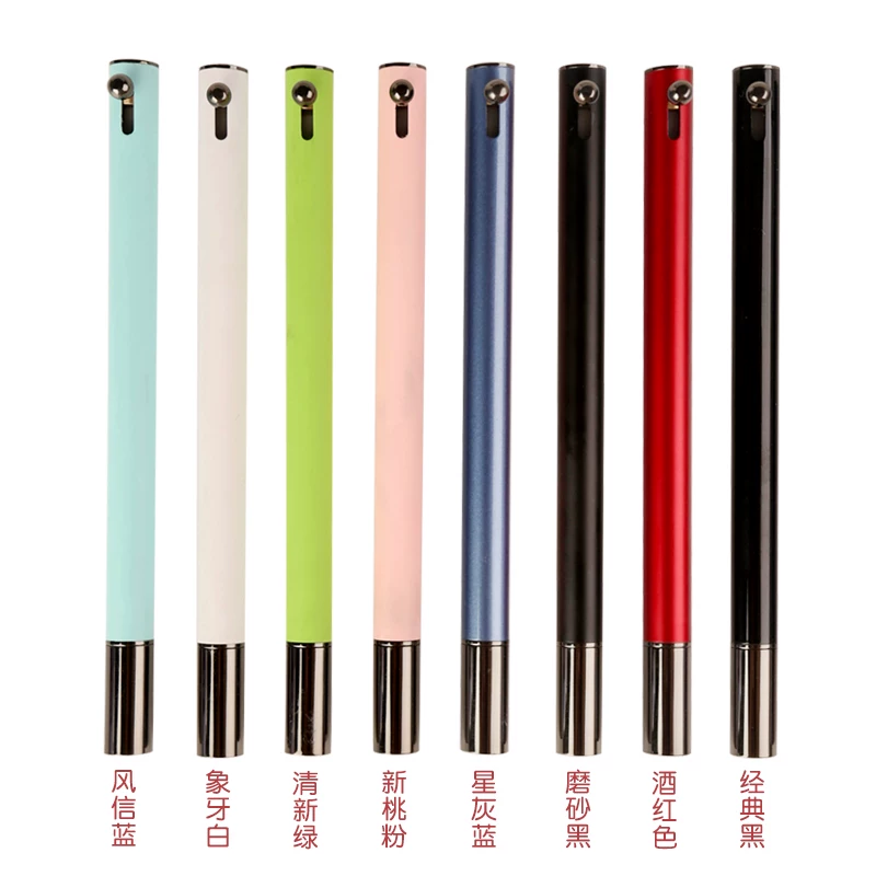 烂笔头 Pressing the pen 3092 Metal presses the pointed beating fountain pen third grade elementary school students with replaceable ink can practice calligraphy, calligraphy, vibrato, the same adult signature men and girls 0.38