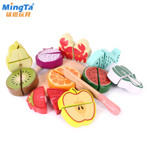 Nameta Children Cut Vegetables Fruit Chiceroy Toy Boy Wood Chiche Look Over The Family Home Suit Girl Kitchen