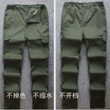 Хлопковые износостойкие дышащие летние тонкие штаны для работы, защита от ожогов, свободный крой