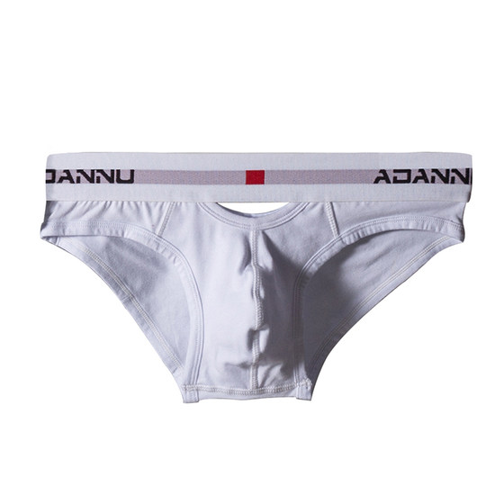 MOPAPA内裤 安达曼系列男士内裤纯棉低腰性感镂空三角裤U凸短裤头