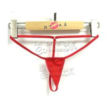 Pocket couple thong female super mini low waist bikini T pants Simple sexy incognito temptation panties