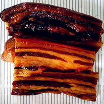 Guangdong Cantonese bacon farmhouse homemade pig Five-Flower bacon sausage sausage bacon rice non-bacon 500g