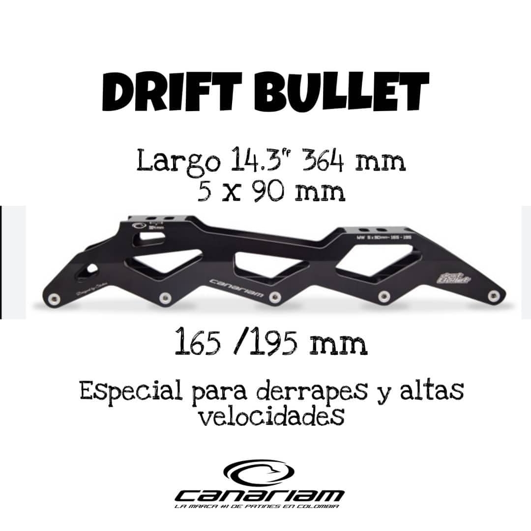 Canarim CANARIAM S A S alpine downhill knife holder five wheels 14 3 5RX90MM (165 195)