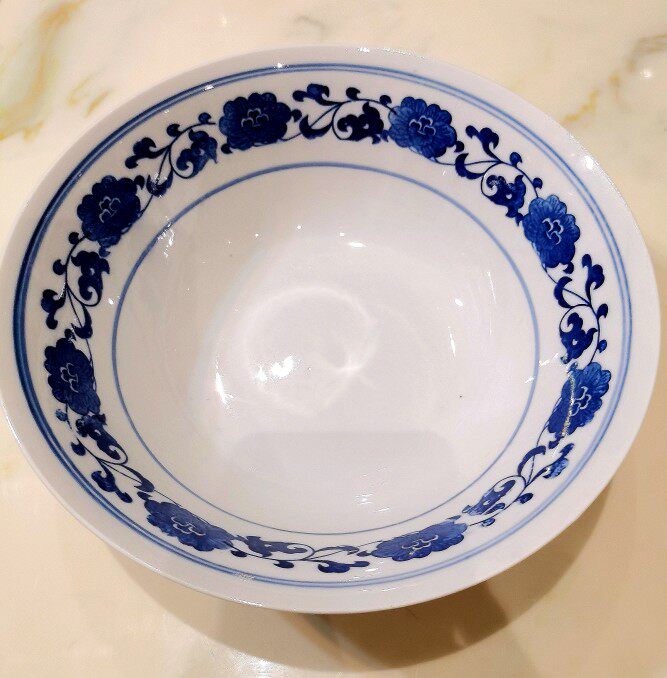 89 Decade-long Greens Sea Bowl (Porcelain Extra-large Bowl in Rozhuang Town) - Taobao