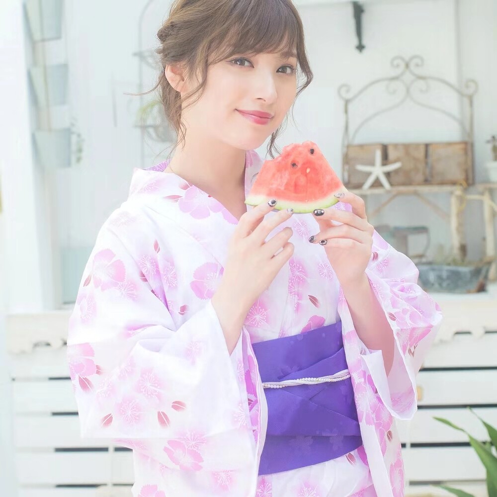 Japanese traditional kimono yukata women's dress cotton style is afraid of Japanese shooting bow dress travel cos