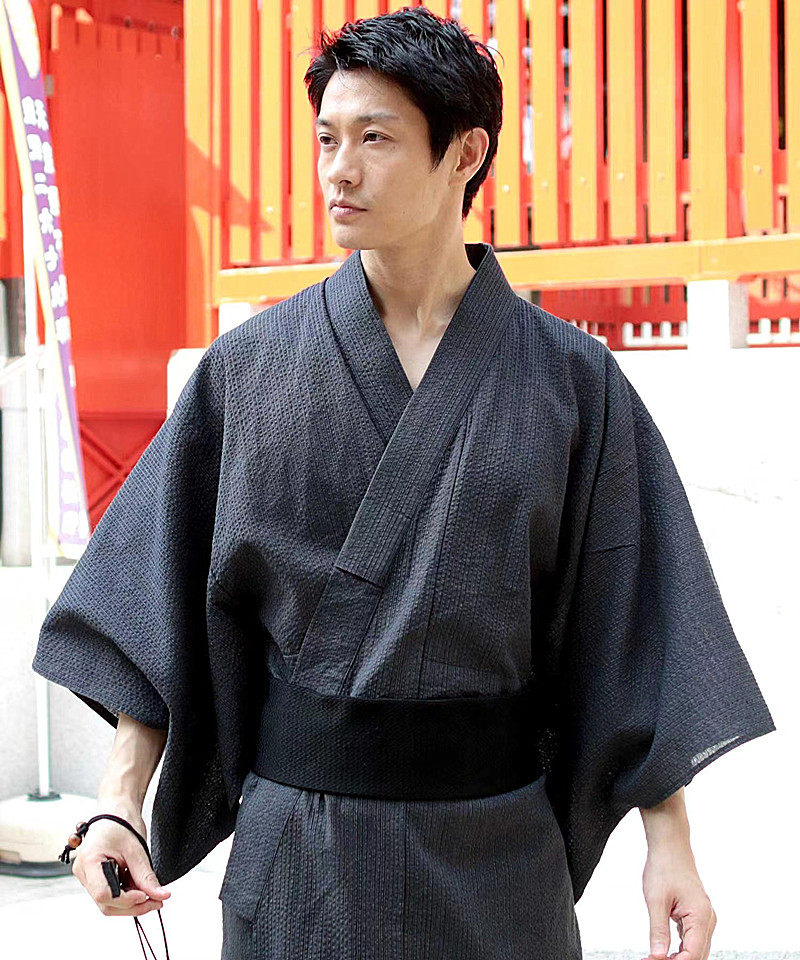 日本和服的魅力,穿上它你就是行走的风景!适合摄影旅游的武士服怎么选?-浴裙-淘宝好物网