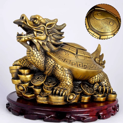 Медные драконские черепахи украшения сплетни сплетнича