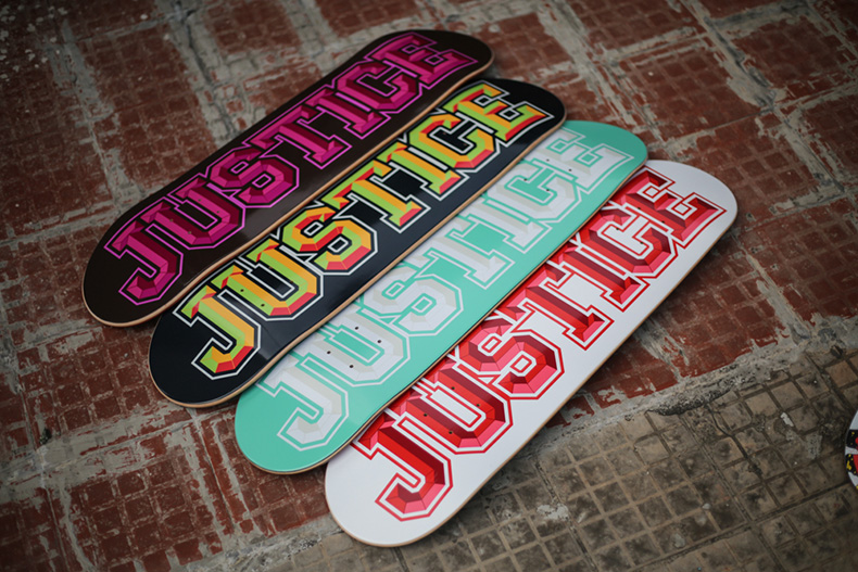 Skateboard pour homme femme JUSTICE - Ref 2600635 Image 3