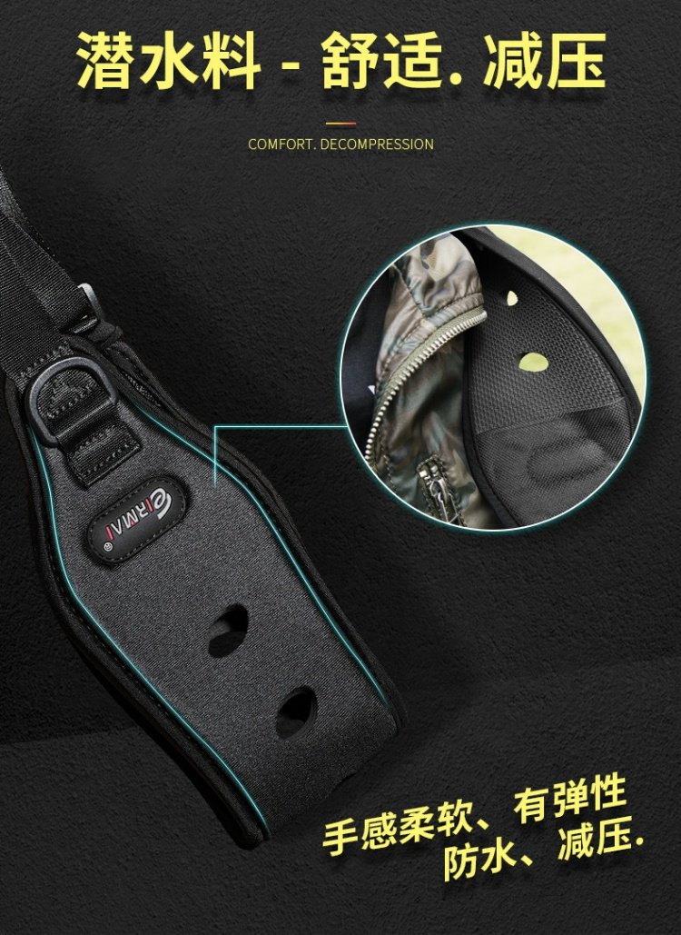 Rhema camera dây đeo dây đeo vai tay súng nhanh cho Canon 5D2 5D3 5D4 6D2 7D2 SLR Nikon D7500 D750 D850 D810 Digital Sony Micro đơn dây buộc dây đeo - Phụ kiện máy ảnh DSLR / đơn chan may quay phim