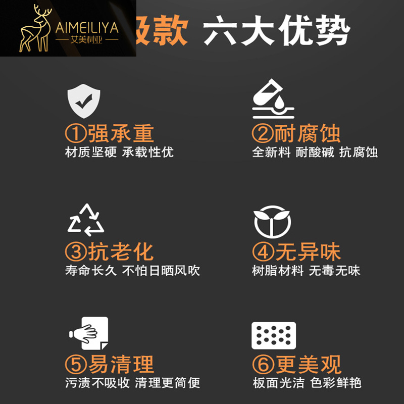 Resin Drainage Ditch Cover cover Gutter Sewer Rectangular well cover Kitchen Gutter grid Grate Rain Grate