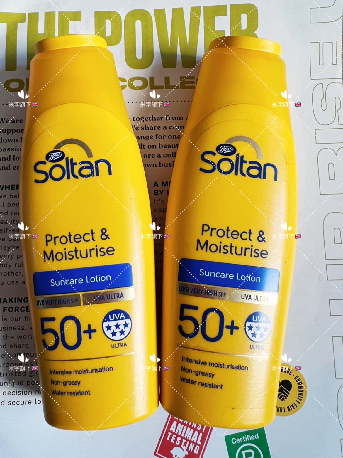 Солнце 现货英国boots soltan防晒霜成人三重防晒保湿spf50倍200ml新版