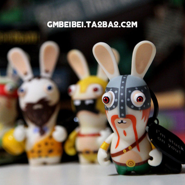 Genuine Fugitive Goods Tide Goods for Tooth Rabbit Crazy Rabbit Key Button Pendant Lehman Bunny to blame for the present